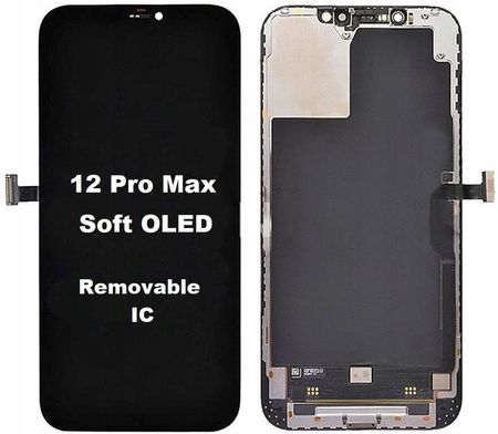 Apple Wyświetlacz Lcd Oled Iphone 12 Pro Max Wymienny Ic