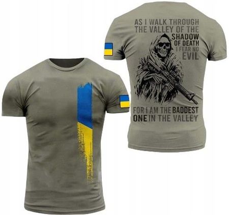 T-shirt Męski Koszulka 3D Ukraina Flaga M