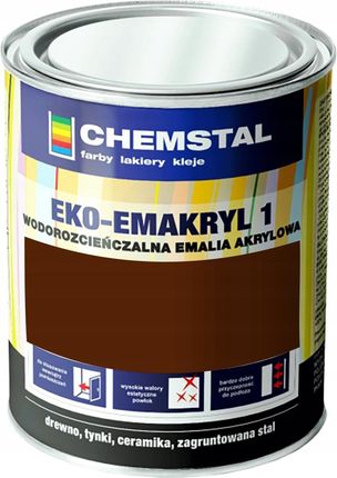 Chemstal Eko-Emakryl Orzech Średni 0,8L