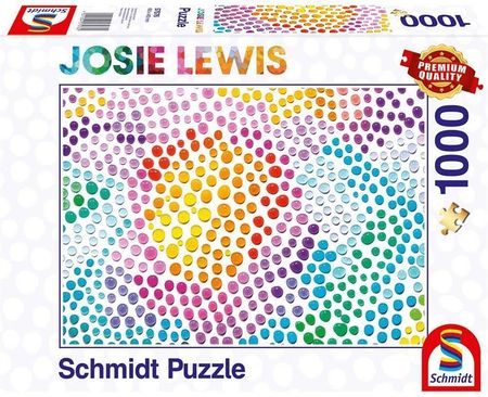 Schmidt Puzzle Josie Lewis Kolorowe Bańki Mydlane 1000El.