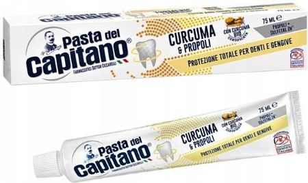 Pasta Del Capitano Do Zębów Curcuma&Propoli 75 ml