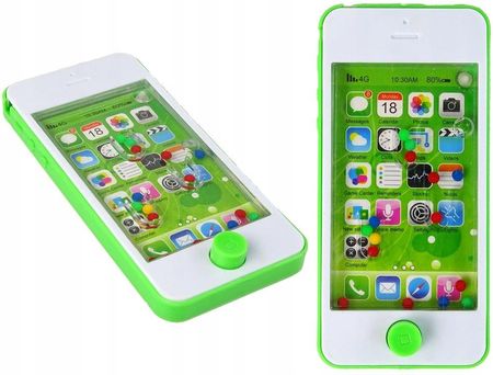 Leantoys Zabawkowy Telefon Komórkowy 5S Zielony