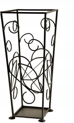 Portaombrelli Q-Connect In Metallo Nero - Per Interno, Design Funzionale - Foto 11