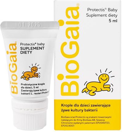 Biogaia Protectis Baby Krople Probiotyczne 5Ml