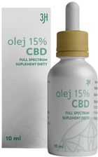 Zdjęcie 3H Olej CBD 15% FULL SPECTRUM, 10ml  - Sępólno Krajeńskie