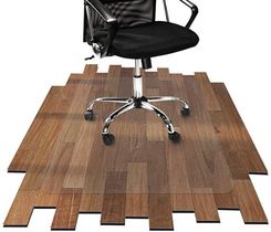 Zdjęcie Mata podkładka pod krzesło podłogowa 1mm POLIWĘGLANOWA 125x45 cm - Gdańsk