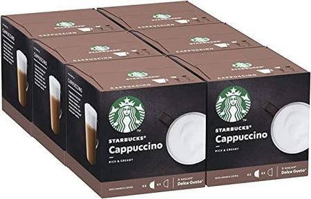 Starbucks Top By Nescafe Dolce Gusto Cappuccino 6X12Szt.