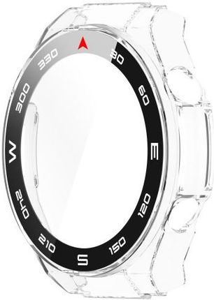 Bizon Etui Case+Glass Set Do Huawei Watch Ultimate Przezroczyste