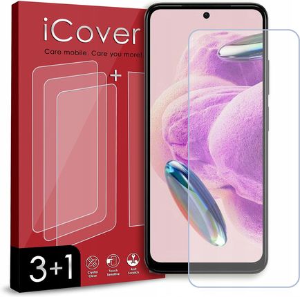 Icover 3+1 Niepękające Szkło Do Xiaomi Redmi Note 12S