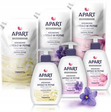 Apart Mydło W Płynie Pielęgnujące Fiołek, Jaśmin Magnolia Zapas 2700 ml
