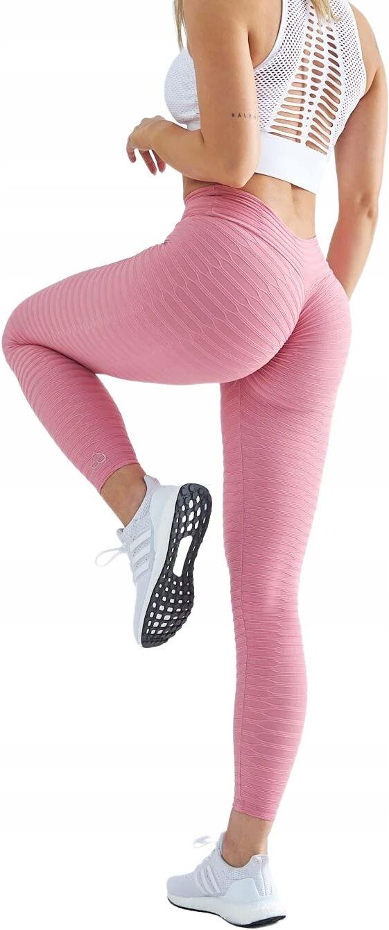 Legginsy Modelujące Push Up Fitness Siłownia Róż M Ceny i opinie Ceneo pl