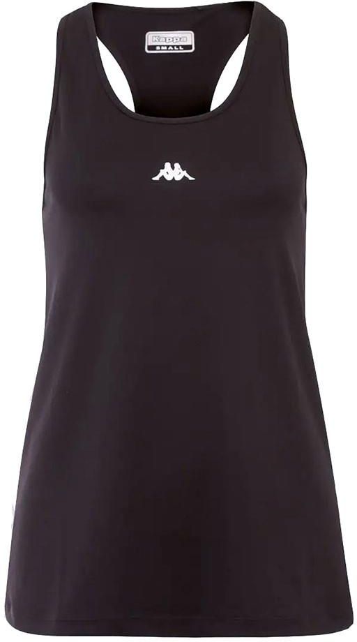 Sweat-shirt Kappa Sertum - Coupe Normale, Col Rond, Logo Imprimé - Noir Taille L