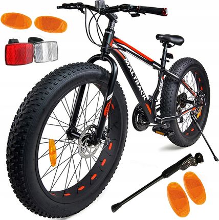 Fatbike Shimano Czerwony 26 2023