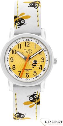 Zegarek JVD dla dziewczynki dziecięcy "Wesołe pszczółki" J7206.3