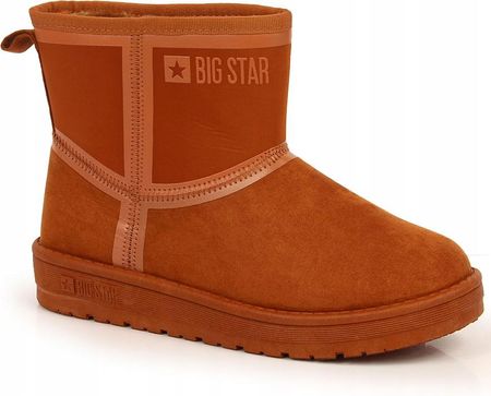 Śniegowce damskie zamsz camel Big Star KK274612 38