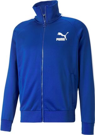 Bluza męska Puma ICONIC T7 niebieska 53009484