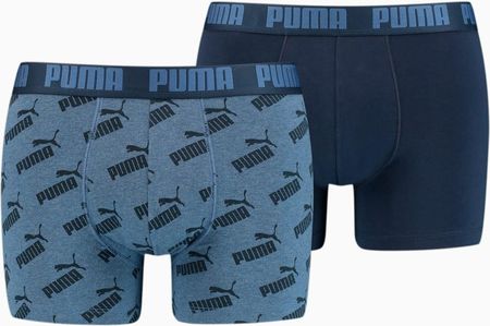 Bokserki męskie Puma AOP BOXER 2-PACK wielokolorowe 93505403