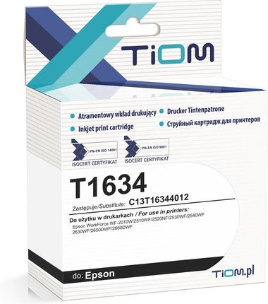 Tiom Do Epson T1634 C13T16344012 510 Str Żółty (TIE16Y)