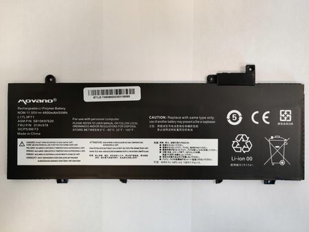 Movano Bateria L17L3P71, 01AV479 do Lenovo ThinkPad T480s (BTLET480S)