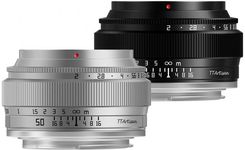 TTArtisan 50mm F2 Olympus Panasonic Micro 4/3 Srebrny