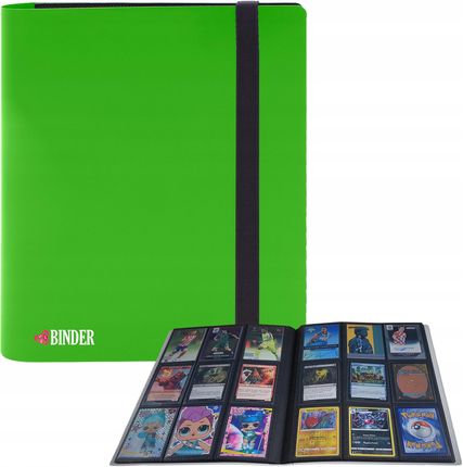 Safe Cards Storage Album na karty Pokemon TCG Zielony 360 kart