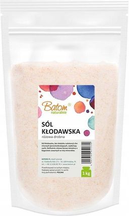 Batom Sól Kłodawska Różowa Drobna 1kg