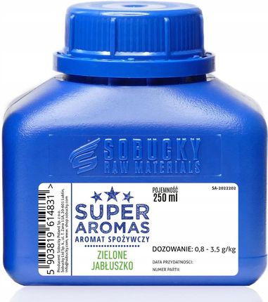 Super Aromas Aromat Zielone Jabłuszko 250ml