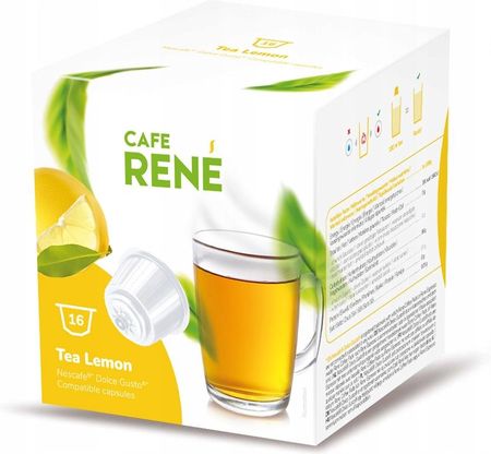 Café René Rene Cytrynowa Herbata 16 Kapsułek Do Dolce Gusto