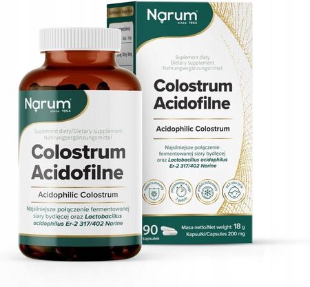 Colostrum Acidofilne 200 mg 90 kaps