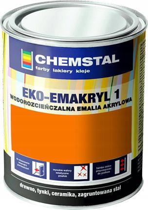 Chemstal Eko-emakryl Pomarańczowy Jasny 3L