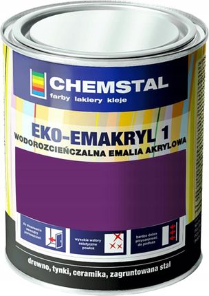 Chemstal Eko-emakryl Fioletowy Jasny 0,8L
