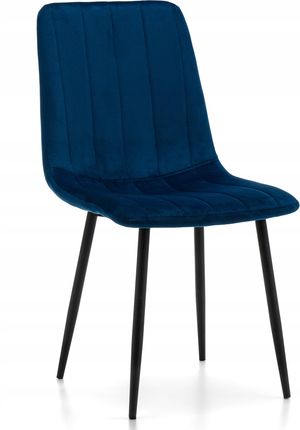 New Home Krzesło Tapicerowane Gela Welur Aksamit Velvet