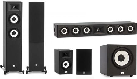 Zestaw Kina domowego 5.1 JBL Stage A180 Stage A130  Stage A135C Stage A100P