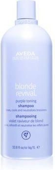 Aveda Blonde Revival Purple Toning Shampoo Fioletowy Szampon Tonujący Dla Włosów Rozjaśnionych Lub Z Balejażem 1000 Ml