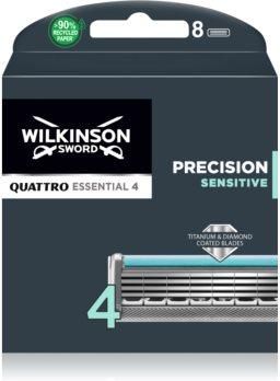 Wilkinson Sword Quattro Titanium Sensitive Głowica Wymienna 8 Szt.