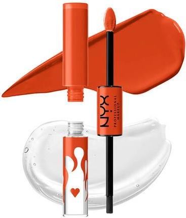 NYX Professional Makeup Shine Loud Pro Pigment Pomadka w Płynie Habanero Hottie 2x3.4ml