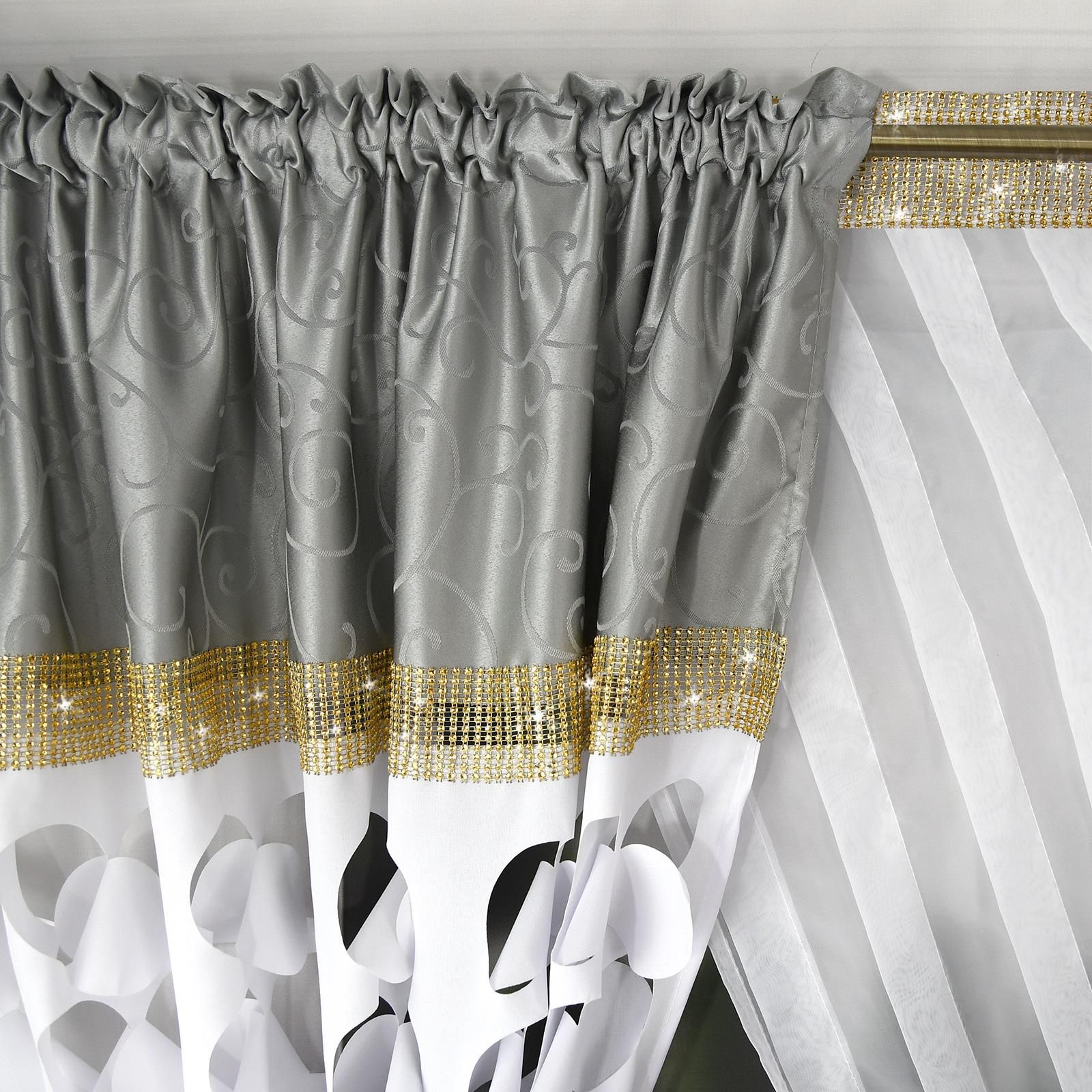 KOMPLET PANEL OKIENNY Z ZASŁONAMI CYRKONIE KOLORY Opinie i atrakcyjne