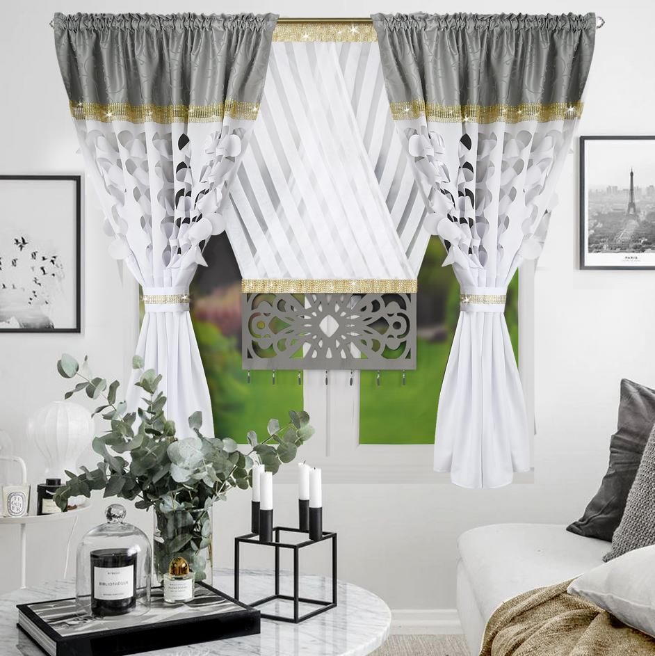 KOMPLET PANEL OKIENNY Z ZASŁONAMI CYRKONIE KOLORY Opinie i atrakcyjne