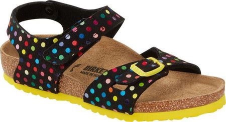 Sandały Birkenstock Colorado digital dots black wąskie 1023611