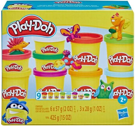 Hasbro Play-Doh Kolorowy ogród Zestaw 9 Kolorów F3624