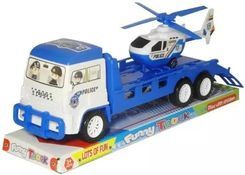 Zdjęcie Swede Ciężarówka Policyjna Z Helikopterem - Bolków