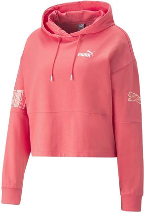 Damska Bluza Puma Puma Power Colorblock Summer Hoodie 67406863 – Pomarańczowy