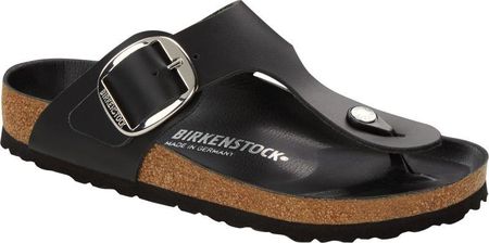 Japonki Birkenstock Gizeh Big Buckle black szerokie 1023334