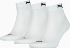 Zdjęcie Skarpety unisex Puma CUSHIONED QUARTER 3-PACK białe 90794302 - Łapy