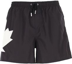 DSQUARED2 włoskie szorty kąpielowe spodenki BLACK