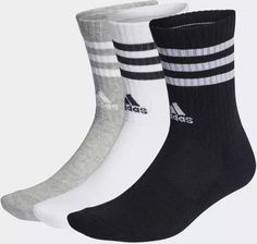 Zdjęcie Skarpety Treningowe adidas 3-Stripes Cushioned Crew 3 Pary IC1323 - Łagów
