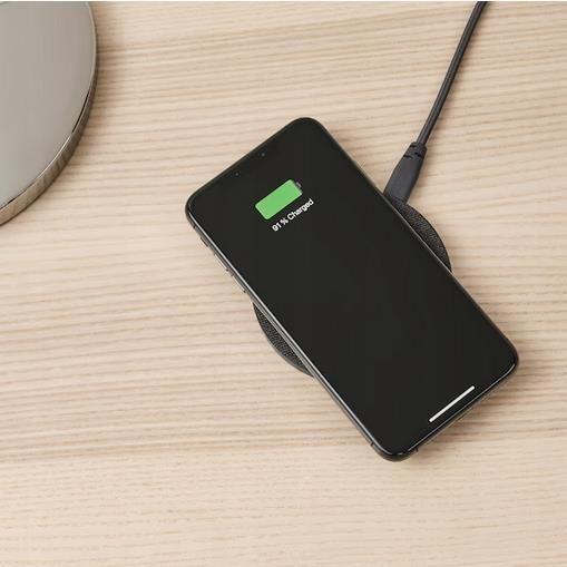 Ładowarka do telefonu Ikea Ładowarka Indukcyjna Szara Tkanina Nordmarke ...