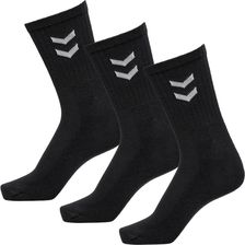 Zdjęcie Skarpety Treningowe Hummel Basic 3 Pary Czarne 022030-2001 - Zduńska Wola