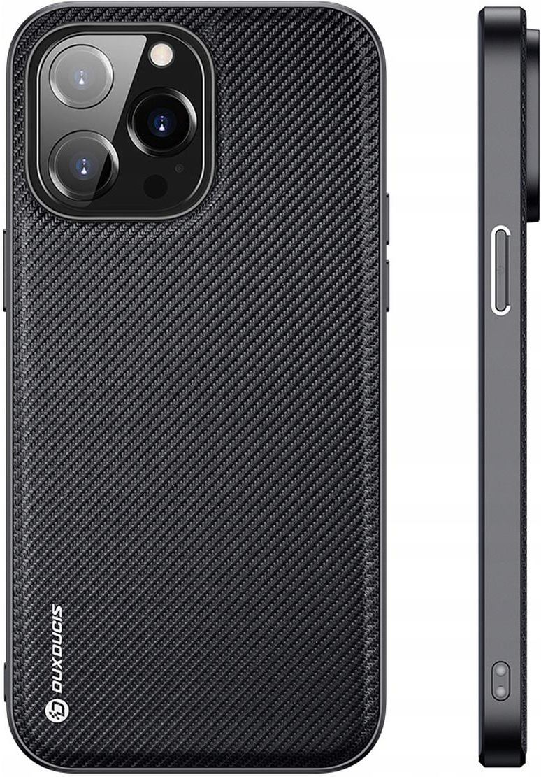 DUX DUCIS Cover per iPhone 14 Pro Max con Porta Carte, Custodia Magnetica in Pelle PU Premium compatibile con Apple iPhone 14 Pro Max (Nero