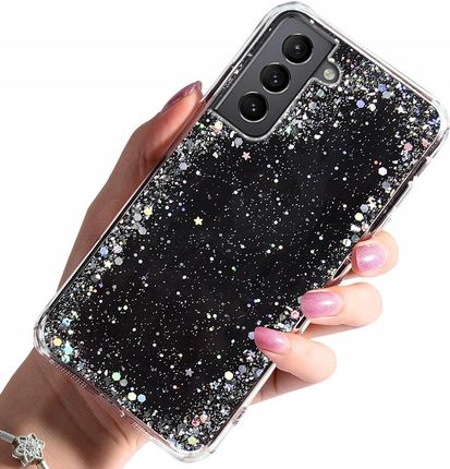 Krainagsm Etui Do Samsung Galaxy S21+ Plus Case Brokat Szkło